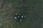 A shot from above