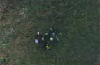 A shot from above